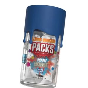 Blue Slurpie Packs Mini Hash Rosin Burst THC-A Pre Rolls EU